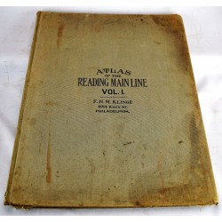 Atlas of the Reading Main Line : Montgomery Co. Penna, from Official Plans and Records and Actual Surveys. Volume one